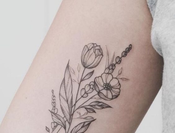 45+ stylish design ideas for flower tattoo - Page 20 of 45 - SooPush