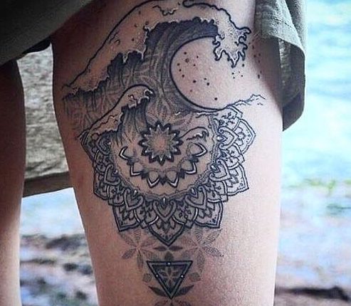 50 der schönsten Mandala Tattoo Designs für Körper & Seele