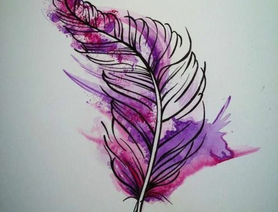 Feder Tattoo - Bedeutung und Vorlagen - Tattoos - ZENIDEEN