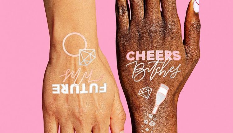 Future Mrs. Tats - 30 foil temporary tattoos