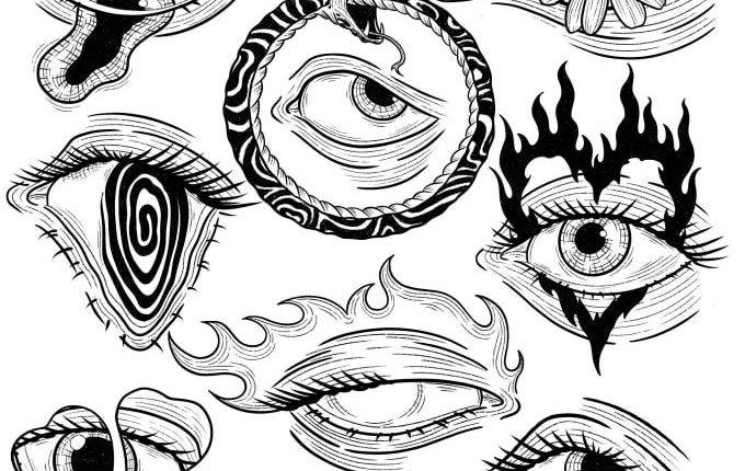 Giorgiasaietti: I will create an original tattoo design with my style for $20 on fiverr.com