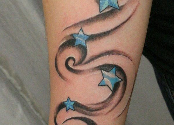 ▷ 1001+Tattoo Sterne - Bedeutung und coole Motive in Bildern