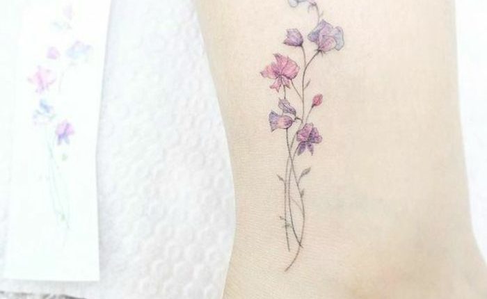 ▷ 1001 + Ideen für Blumen Tattoo Designs und ihre Bedeutungen
