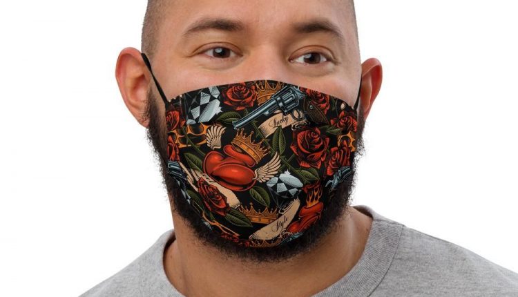 Tattoo Print Face Mask