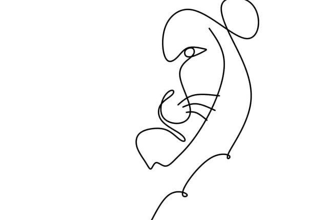 Fortlaufende Zeichnung Von Löwen, König Der Löwen Clipart, Clipart Zeichnung, Einer PNG und Vektor zum kostenlosen Download