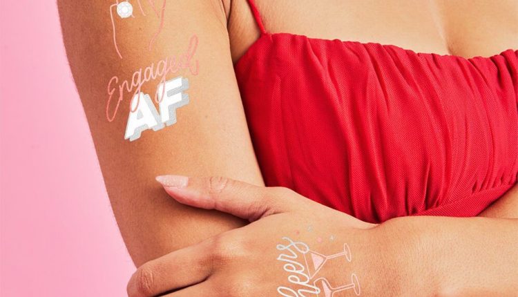 Future Mrs. Tats - 30 foil temporary tattoos