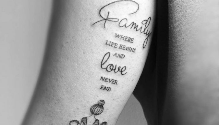 Tatuagem de família: 90 opções para registrar todo o seu amor