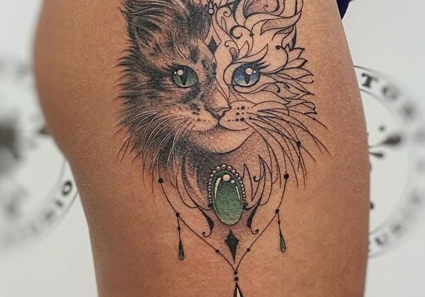 These Awesome Cat Tattoos Will Take Your Cat Obsession to The Next Level