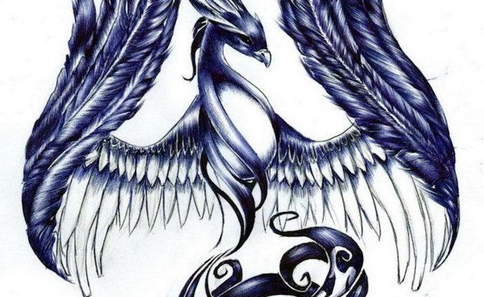 ▷ 1001 + Ideen und Bilder zum Thema Phönix Tattoo!