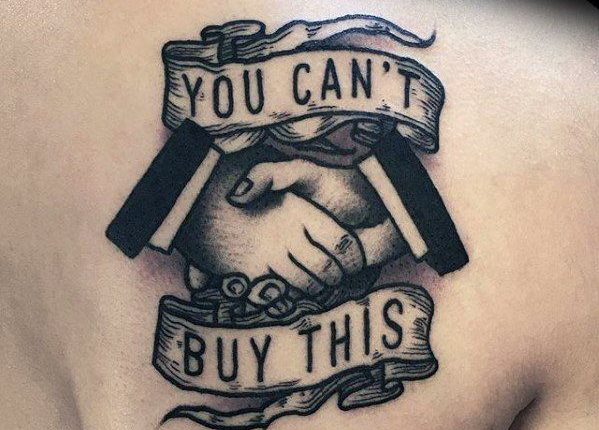 60 Handshake Tattoo Designs For Men - Symbolic Ink Ideas